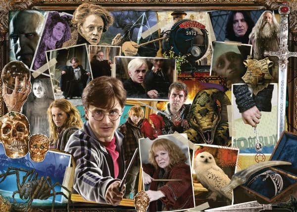 Ravensburger Classic - Harry Potter vastaan Voldemort - Fantasia - puslespil - 1000 stykkeriä