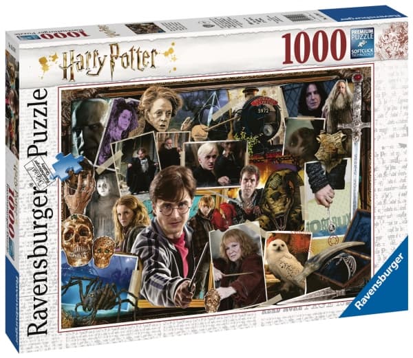 Ravensburger Classic - Harry Potter vastaan Voldemort - Fantasia - puslespil - 1000 stykkeriä