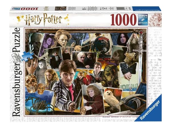 Ravensburger Classic - Harry Potter mot Voldemort - fantasi - pussel - 1000 delar