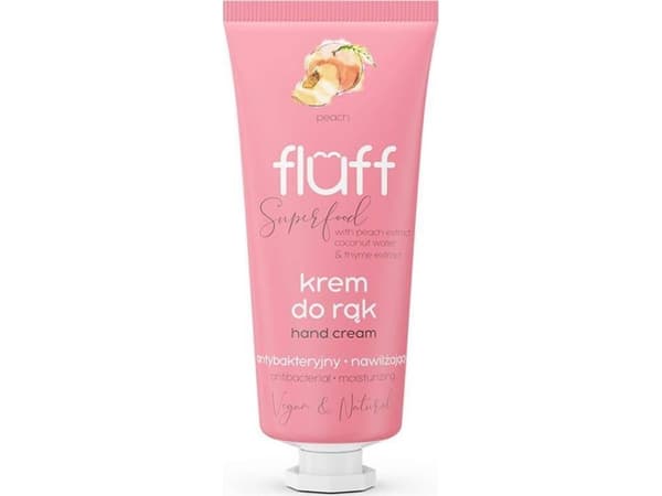 FLUFF_Super Food Hand Cream antibacterial hand cream Peach 50ml