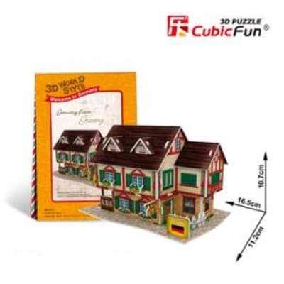 Puzzle 3D Domki świata-Niemcy. Grocery shop 32el W3127H 23127 DANTE