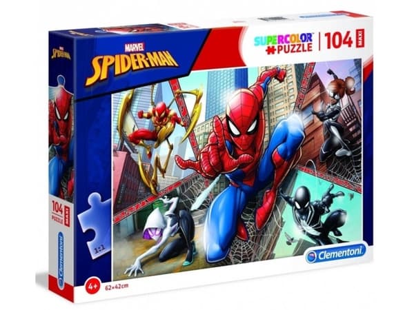 Clementoni Marvel Spider-Man, 104 styck, Serietidning, 4 År