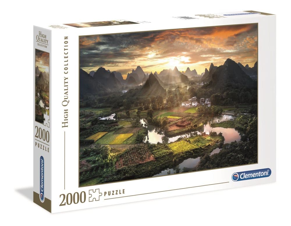 View of China Puslespill 2000 biter Clementoni