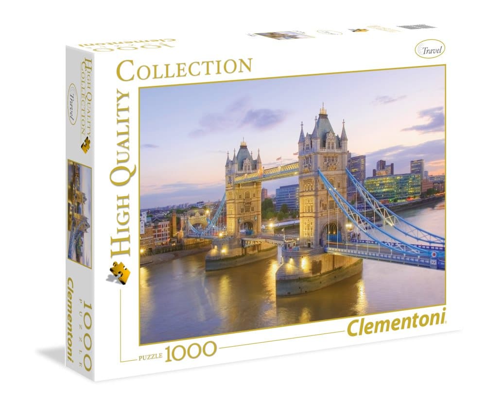 Tower Bridge Puslespill 1000 biter Clementoni
