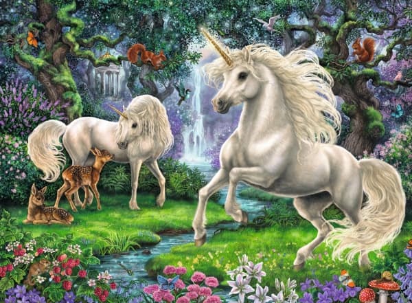 Ravensburger 4005556128389 Kontur 200 stykker Fantasi