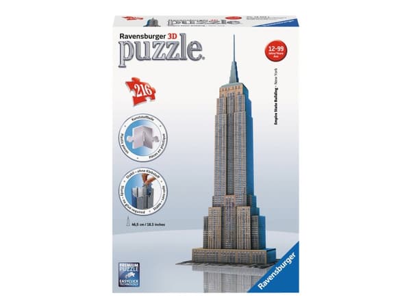 Ravensburger 2012553, Ei sukupuolirajoitusta, 192 mm, 275 mm, 68 mm, 485 g, 256 kpl