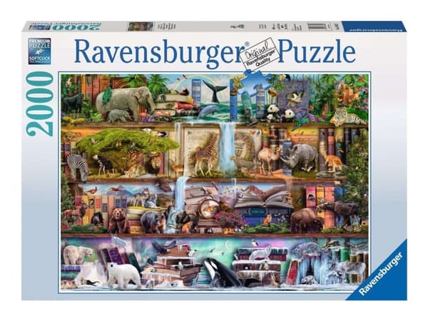 Ravensburger - Amazing Animal Kingdom - puslespill - 2000 deler