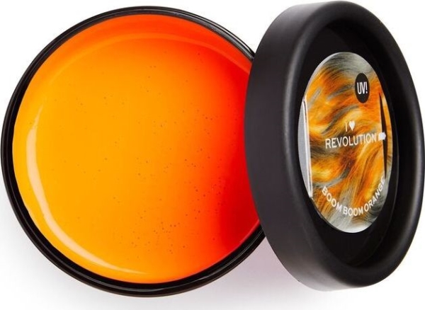 Makeup Revolution I Heart Revolution Neon UV Hair Make Up Boom Boom Orange hair coloring paste 70ml