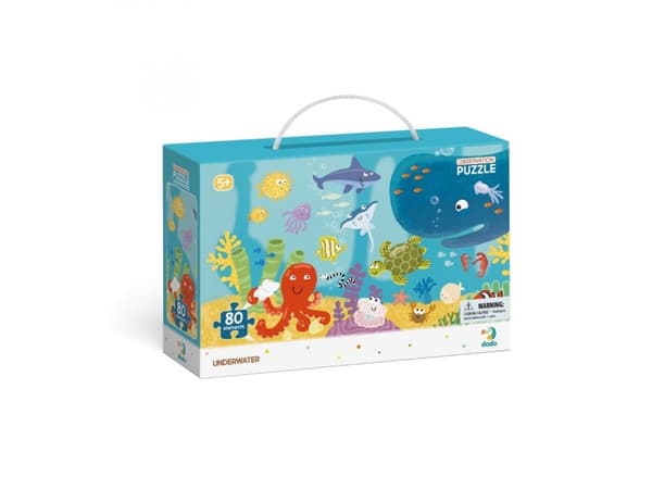 Pierot Puzzle Dyrekart + Sjødyr