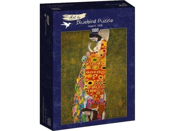 Bluebird Puzzle 1000 Hope, Gustav Klimt 1908