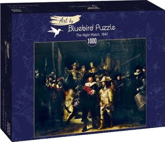 Bluebird Puzzle Puzzle 1000 Straż nocna, Rembrand 1642