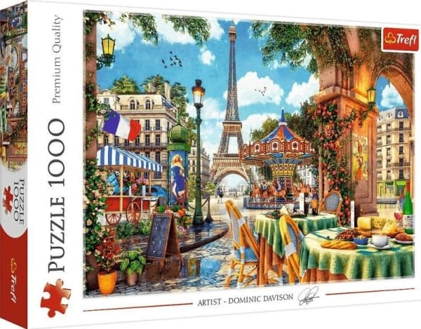 Trefl Parisian morning, 1000 styck, Stad, 12 År