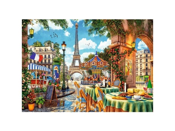 Trefl Parisian morning, 1000 styck, Stad, 12 År