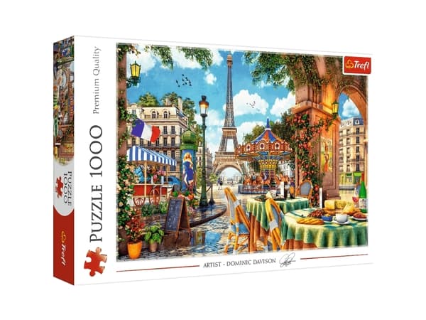 Trefl Parisian morning, 1000 styck, Stad, 12 År