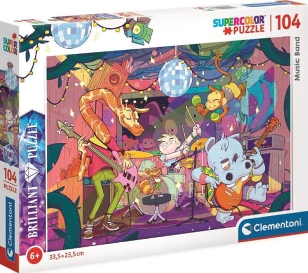 Clementoni Puzzle 104 Brilliant Music Band