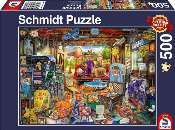 Schmidt Games Pussel PQ 500 Garage Clearance G3