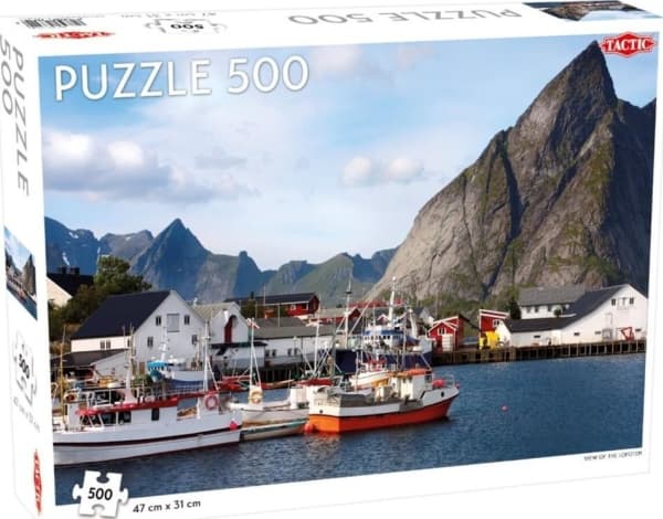 Tactic Puzzle Lovers View of the Lofoten 500 pcs puzzle