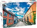Miniatyrbilde 3 av 3: Tactic Puzzle Lovers Trondheim Old Town 1000 pcs puzzle