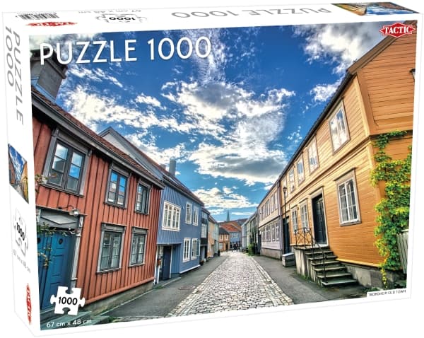 Tactic Puzzle Lovers Trondheim Old Town 1000 pcs puzzle