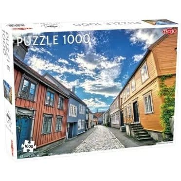 Tactic Puzzle Lovers Trondheim Old Town 1000 pcs puzzle