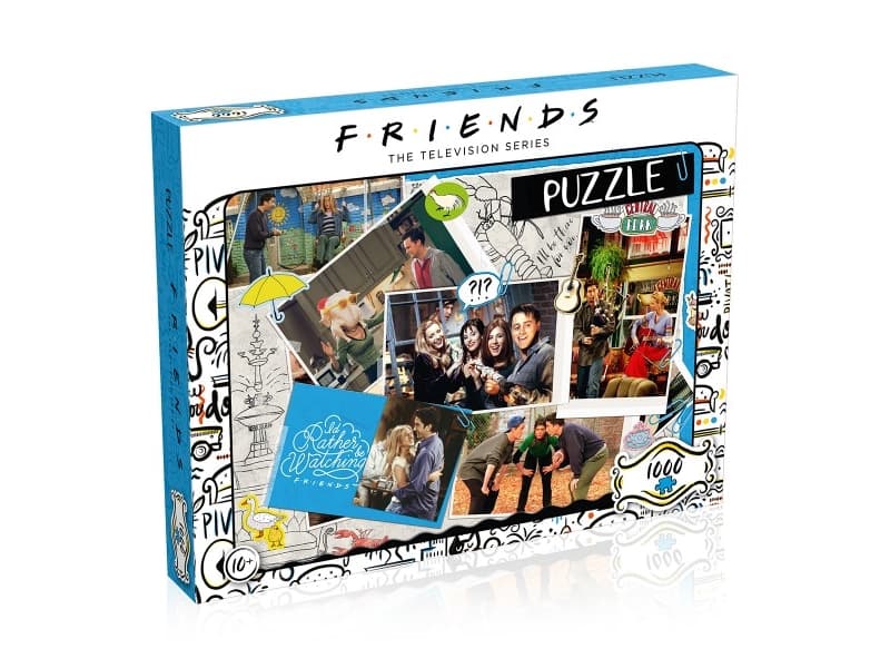 Winning Moves F.R.I.E.N.D.S 1000 det. puzzle “Friends Scrapbook”, 1000 det.