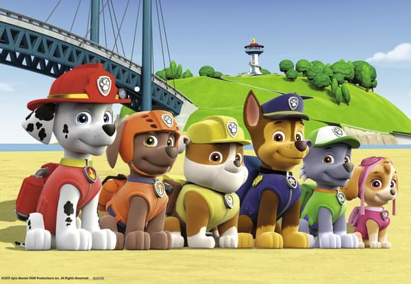 Paw Patrol Heroic dogs Pussel 2x24 bitar Ravensburger