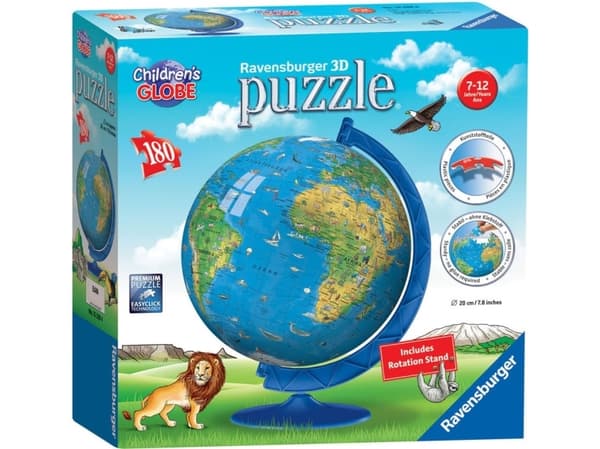 Ravensburger Children''s Globe, 180 kpl, Pallo, 6 vuosi/vuosia
