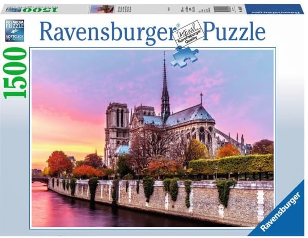 Ravensburger 4005556163458, 1500 kpl, Rakennukset, 14 vuosi/vuosia