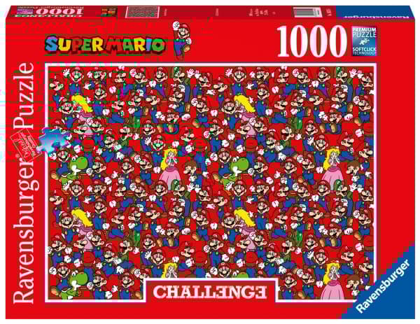 Ravensburger Challenge - Super Mario, 1000 stykker, 12 år