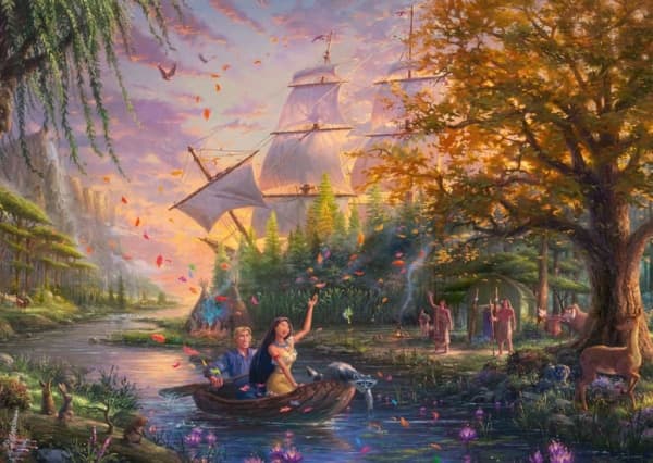 Schmidt Spiele Disney Pocahontas, 1000 styck, Tecknade serier