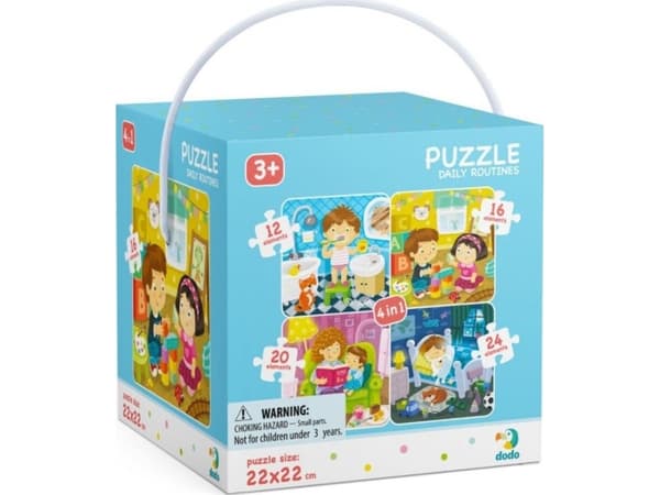 Dodo Puzzle 4in1 Min dag