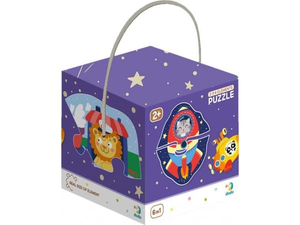 Dodo Puzzle 2-3-4 palaa Kuljetus