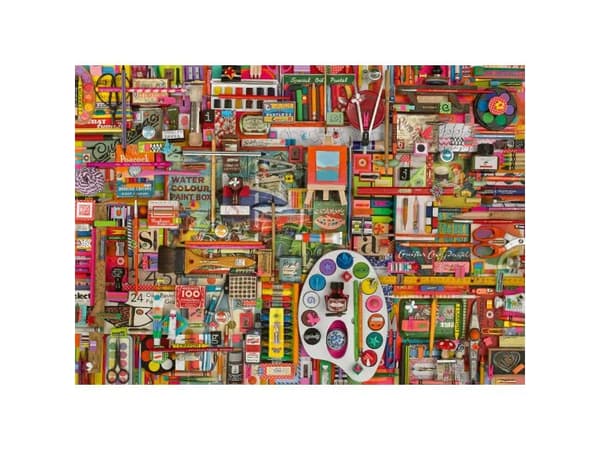 Puzzle 1000 elements SHELLEY DAVIES Art supplies