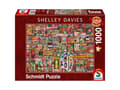 Miniatyrbilde 1 av 3: Puzzle 1000 elements SHELLEY DAVIES Art supplies