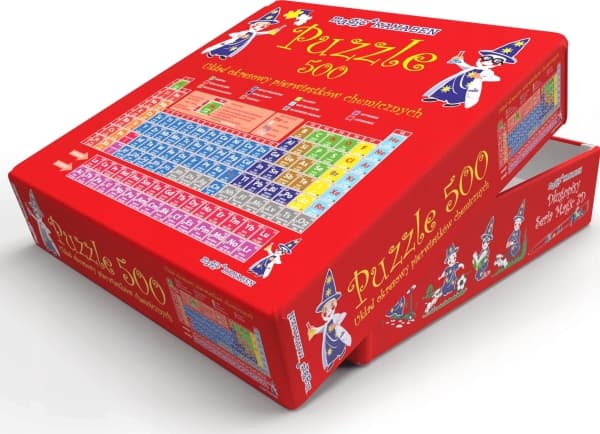 Kamaben Puzzle 500 periodiske system for grunnstoffer