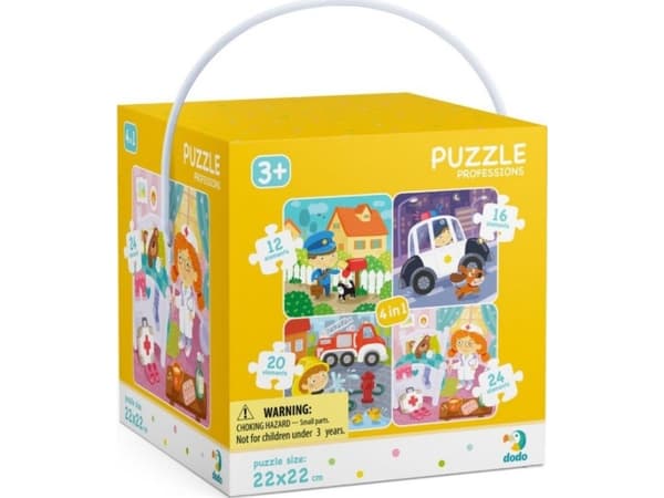 Dodo Puzzle 4in1 Ammattini