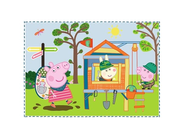 Peppa Pig Holiday reccolection, 12 stk, Tegnefilm, 4 År