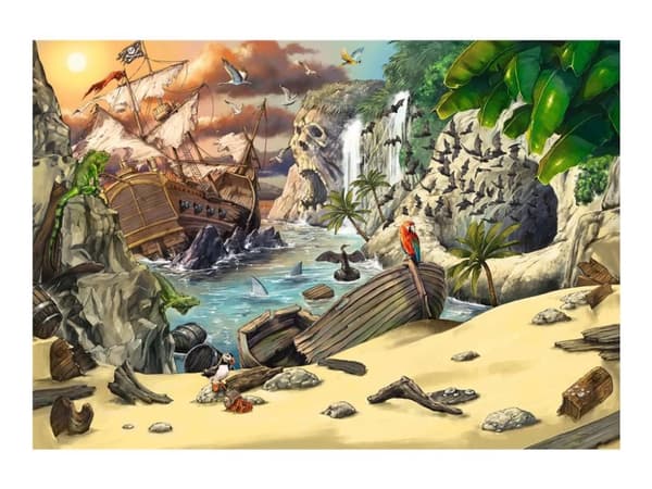Ravensburger EXIT Puzzle Kids - The Pirate Adventure - puslespill - 368 deler