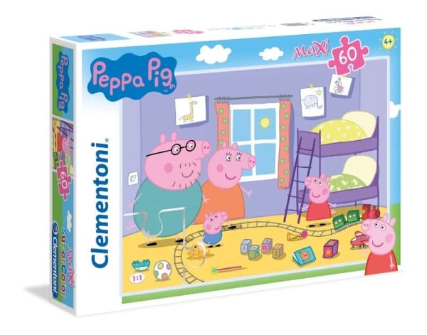 Clementoni Clementoni Puzzle 60el Maxi Peppa Pig 26438