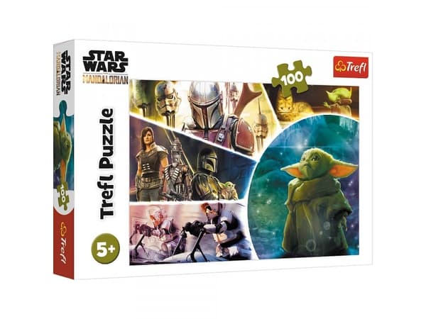 Trefl Baby Yoda, 100 kpl, Televisio/Elokuvat, 5 vuosi/vuosia