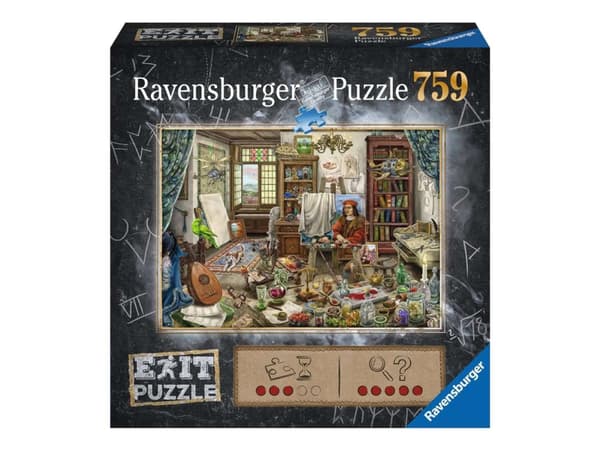 Ravensburger Exit - Exit The Artist's Studio - pussel - 759 delar