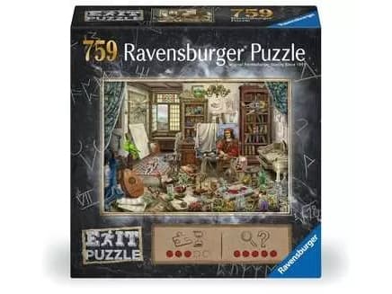 Ravensburger Exit - Exit The Artist's Studio - pussel - 759 delar
