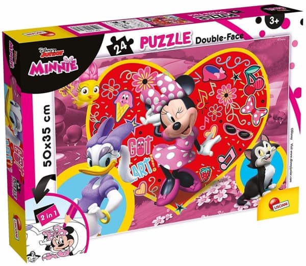 Lisciani Puzzle Df Plus 24 Minnie, 3 vuosi/vuosia