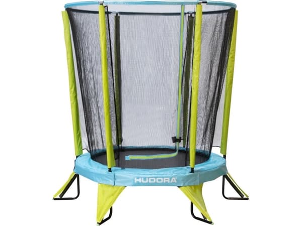 Hagetrampolin Hudora Safety med innernett 4,5 FT 140 cm