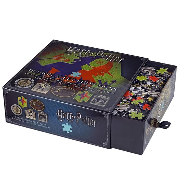Harry Potter, 5x Puslespill - Diagon Alley