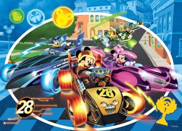 Lisciani Puzzle Df Supermaxi 24 Mickey, 3 År