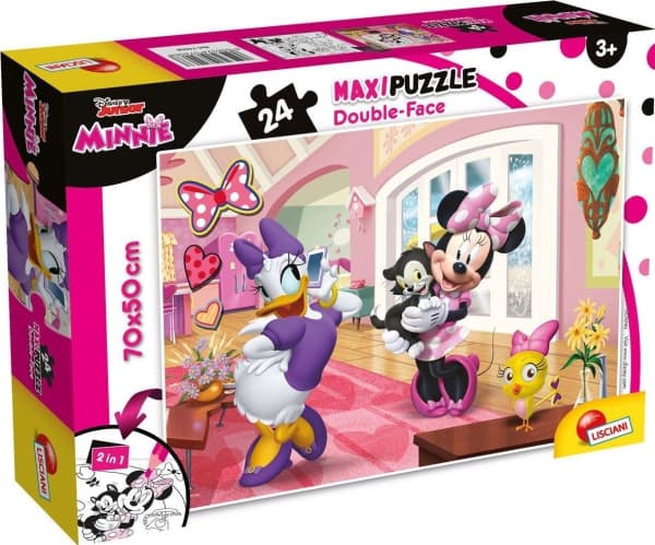 Lisciani Puzzle Df Supermaxi 24 Minnie, 3 år