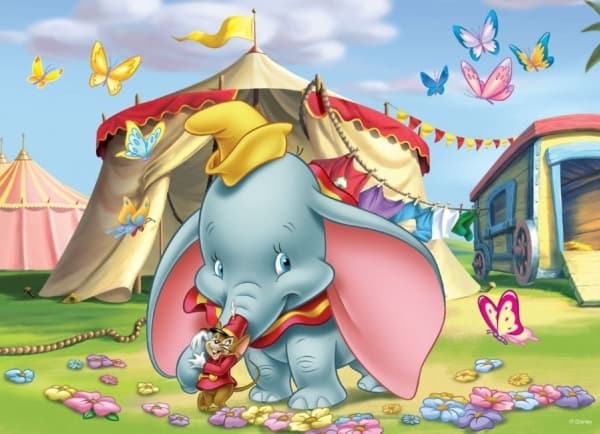 Lisciani Puzzle Df Supermaxi 35 Dumbo, 3-vuotiaat