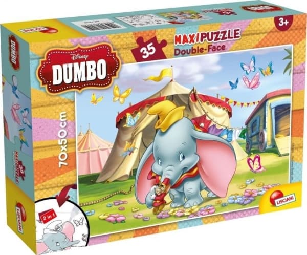 Lisciani Puzzle Df Supermaxi 35 Dumbo, 3-vuotiaat