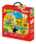 Miniatyrbild 1 av 2: Träpussel Bamse 6 bitar